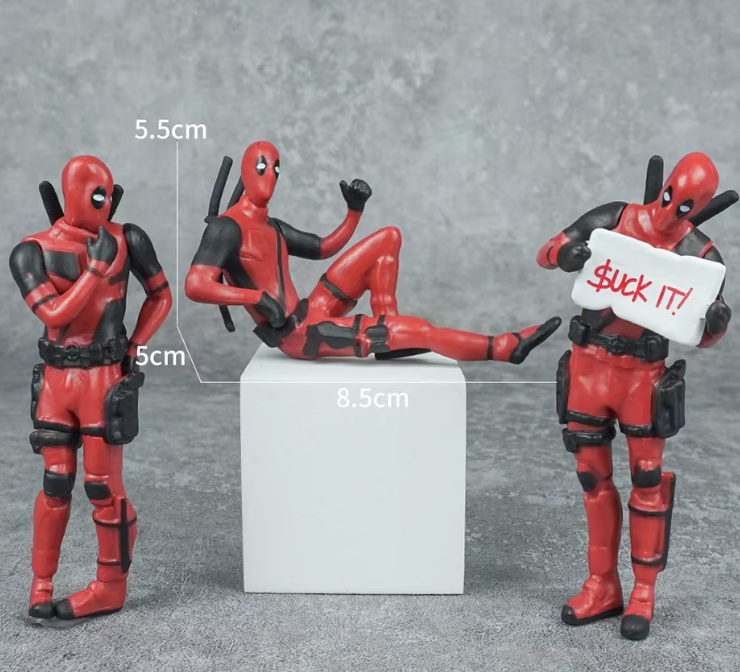 🦸‍♂️ Ajoutez une touche d'humour à votre espace avec la figurine Deadpool ! 🦸‍♂️