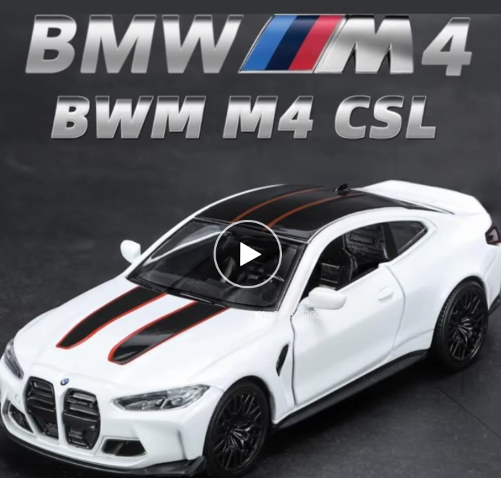 🚗 Faites rugir la légende avec le modèle BMW CSL ! 🚗