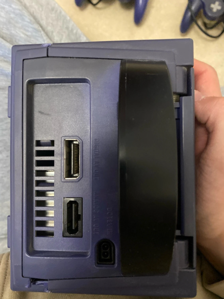 Nintendo GameCube d’occasion – Avec manette et câbles inclus | Testée & garantie