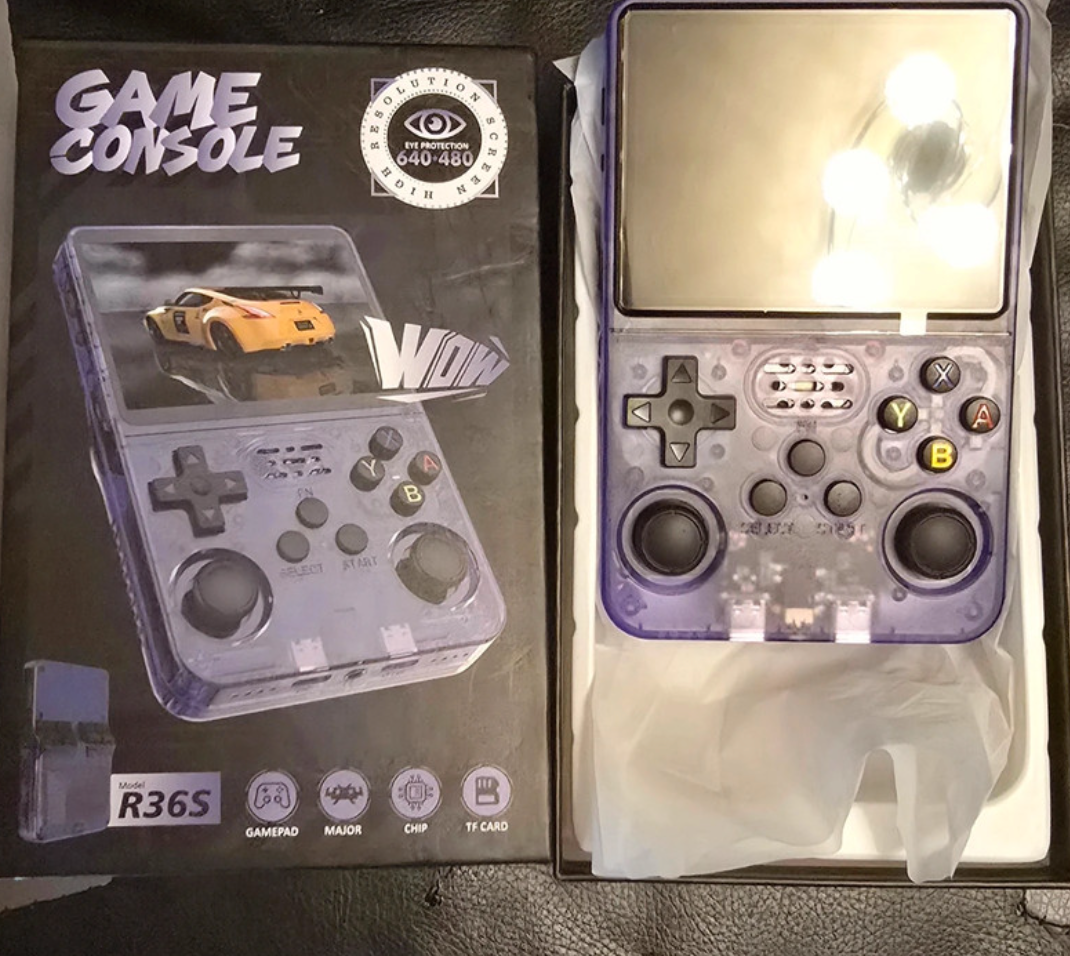 Console R36 – Plus de 15 000 jeux intégrés + émulateurs PSP, PS1, Nintendo 64