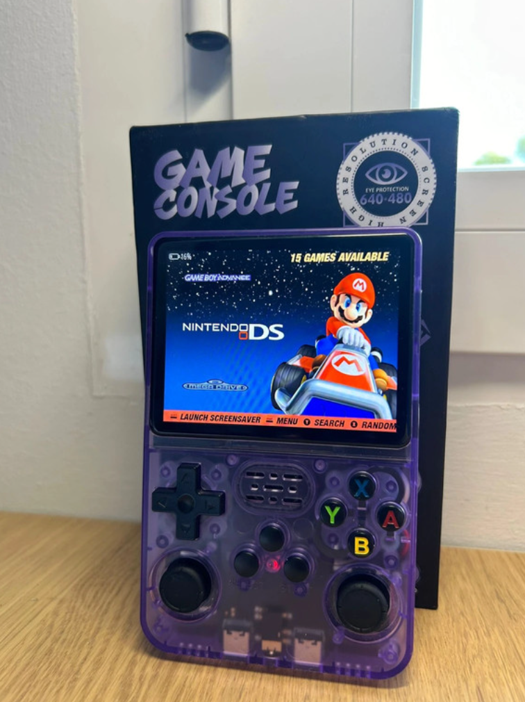Console R36 – Plus de 15 000 jeux intégrés + émulateurs PSP, PS1, Nintendo 64