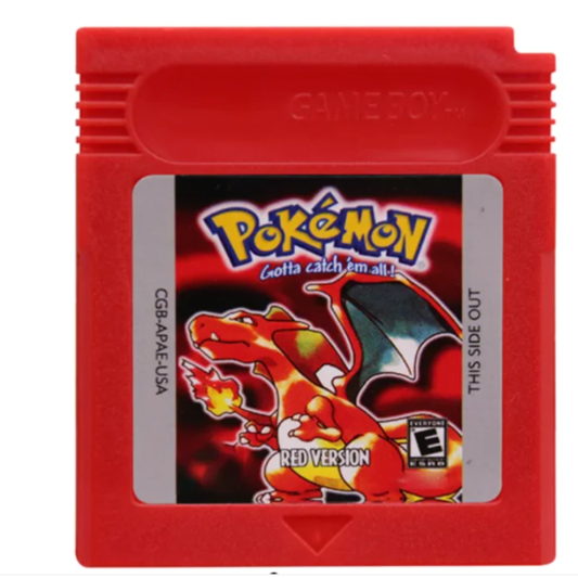"Transformez votre console en un monde Pokémon avec notre cartouche GBC - Des aventures multilingues passionnantes dans des teintes éclatantes de rouge, bleu, et vert!"